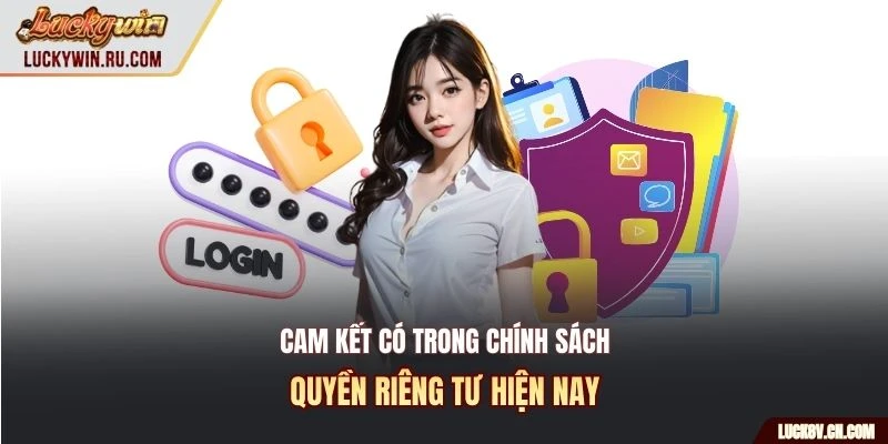 Cam kết có trong chính sách quyền riêng tư hiện nay