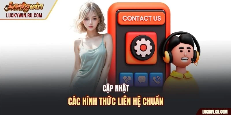 Cập nhật các hình thức liên hệ chuẩn